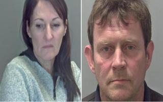 Maria Chenery-Woods (left) and Benjamin Waldron (right) were among the people from Norfolk jailed last week