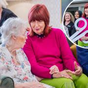Loose Women star Janet Street-Porter celebrated the opening of a new retirement community with a ribbon cutting