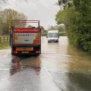 The A11 has reopened after being hit by flooding yesterday