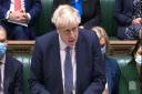 Prime Minister Boris Johnson makes a statement ahead of Prime Minister's Questions in the House of Commons, London.