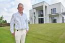 Joe Cozens Wiley and the first of the £2.7m passivhaus homes for the future - now finished