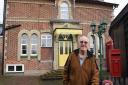 Owner of a converted railway station in Pulham Market, Brian Read.