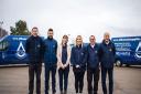The team at Office Water Supplies, Snetterton, which is delivering hand sanitister across Norfolk. Picture: Sophie Skipper Photography Ltd