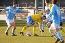 King's Lynn Town Reserves v Great Yarmouth at The Walks last weekend. Picture: Ian Burt