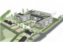 An artist's impression of an independent living complex proposed for Harleston