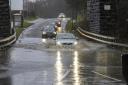 Roads could flood overnight due to heavy rain