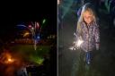 The Reedham fireworks display and sparkler fun in Great Plumstead Picture: Luke Martin Photography/Caroline Feavearyear