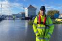 Senior flood warden Paul Rice said the team remains on standby at Potter Heigham. Picture - James Weeds