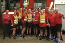 Firefighters in Norfolk took part in a 72-hour relay