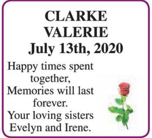 VALERIE CLARKE