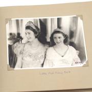 A snapshot of one of the royal photograph albums to be sold at TW Gaze's next Books & Ephemera sale