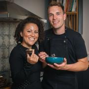 Charlotte and Luke Giddings owners of Brownie and the Bean.