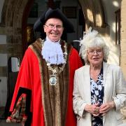 The official mayor-making of Eric Taylor took place at St Mary’s church in Diss on Sunday, September 12