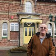 Owner of a converted railway station in Pulham Market, Brian Read.