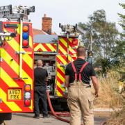 Fire crews were called to Morley\'s Lane in Gislingham this afternoon (file image)