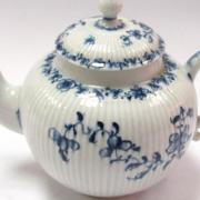 The rare Lowestoft Porcelain that sold for £1,600 at an auction at Oxburgh Hall. Picture: TW Gaze