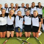 The Harleston Magpies Under-14 team who made progress in the England Hockey Championships by beating Ipswich 7-1. The Under-16 boys and girls also went through comfortably with respective wins over Bishop's Stortford (13-0) and Pelicans (16-0) while the