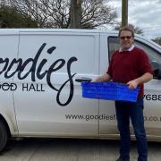 Goodies Food Hall, based off the A140 in Pulham, near Long Stratton, is delivering supplies across south Norfolk and beyond during the coronavirus pandemic. Picture: Goodies