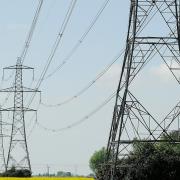 The proposed route of pylons would be 50m high and run for 180km