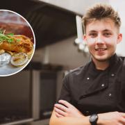 Jack Cronin-Aldridge is the new head chef at The White Horse South Lopham Picture: James Neale