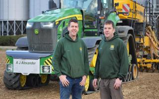 Robert (left) and Stuart Alexander of Norfolk farming contractors AJ Alexander and Son