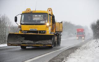 Gritters have been deployed across Norfolk